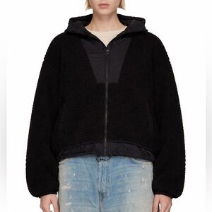 Cloth | S | Women's Black Sherpa Jacket